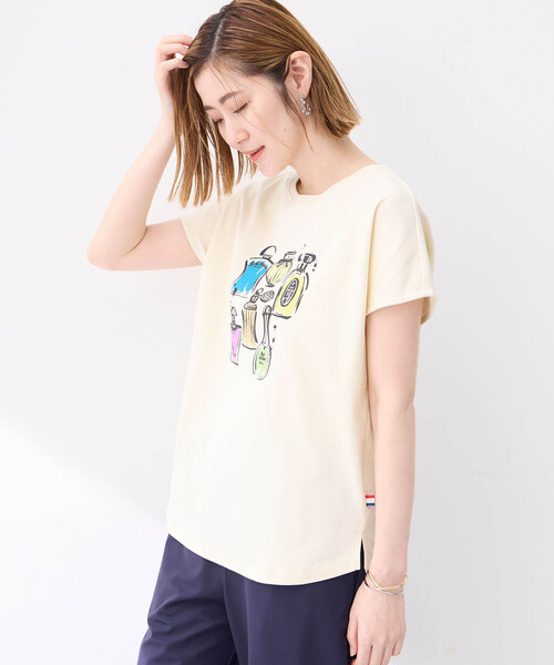 tシャツ The Beach and the CityTシャツ レディース SURF GIRL VINTAGE レディースサーフTシャツ HOLIDAZE