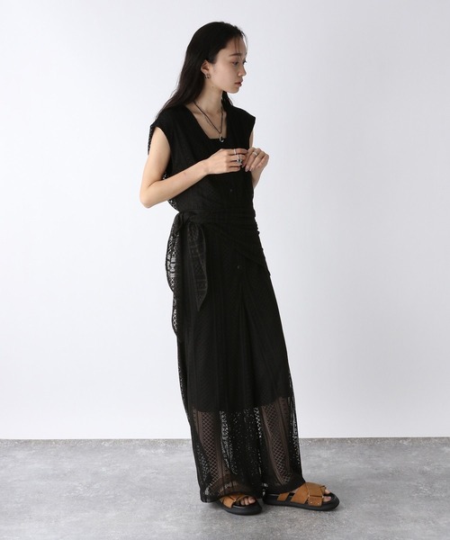 JEANASIS（ジーナシス） オールインワン レースオールインワン/571365