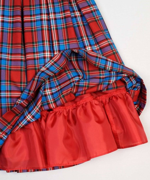 MILK（ミルク） ジャンパースカート TEAM CHECK ジャンパースカート