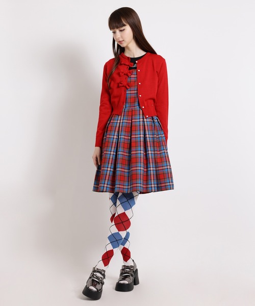 MILK ジャンパースカート TEAM CHECK : ZOZOTOWN Yahoo!店 - 通販
