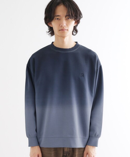 tk.TAKEO KIKUCHI トレーナー スウェット グラデーションダイ