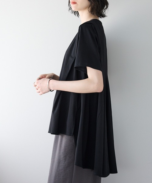 each alchemist tシャツ タック入り半袖チュニックTシャツ