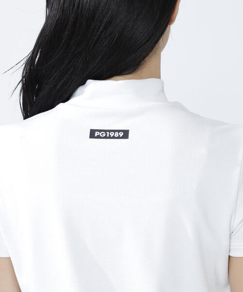 PEARLY GATES レディース半袖ネックシャツ ☆ サイズ０ 美品】PEARLY GATESモックネック 半袖シャツ サイズ2 - メルカリ