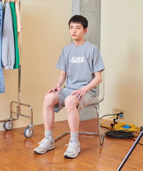 「SINK kotohayokozawa」 半袖Tシャツ M ベージュ レディース