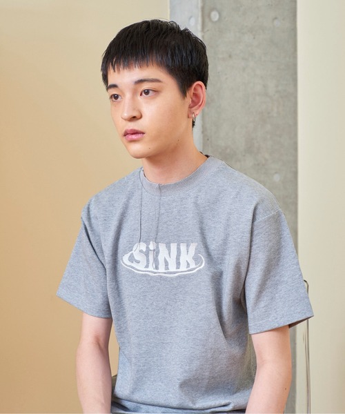 「SINK kotohayokozawa」 半袖Tシャツ M ベージュ レディース