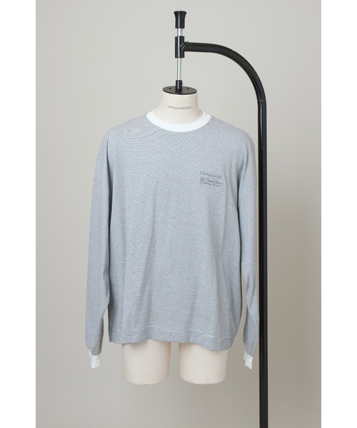 SHINYAKOZUKA（シンヤコヅカ） tシャツ ORDINARY L/S TEE メンズ