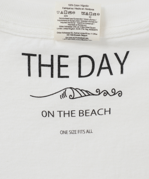 【THE DAY ON THE BEACH】カットオフTシャツ THE DAY ON THE BEACH】カットオフTシャツ（Tシャツ/カットソー