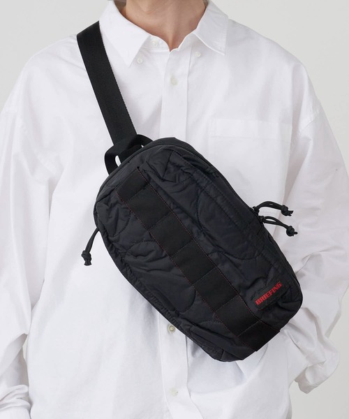BRIEFING（ブリーフィング） ショルダーバッグ QUILTED SLING WALKER