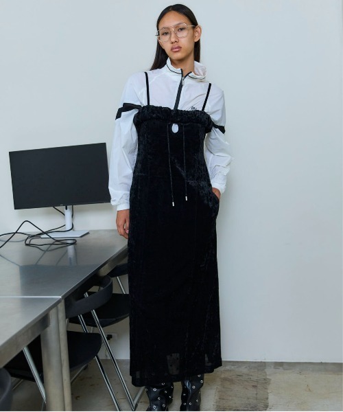 MAISON SPECIAL ワンピース 「25AW PRE-ORDER」Scrunchie Velour