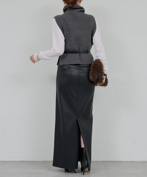 GALLARDAGALANTE ニット セーター レイヤードニットベスト
