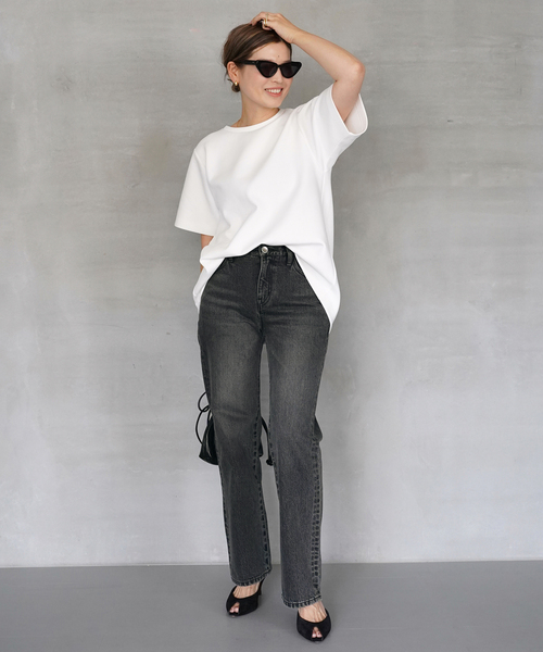 【美品】23SS Deuxieme Classe CELERI フレアーTシャツ 2023SS / CELERI / Deuxieme Classe / Flare Tシャツ
