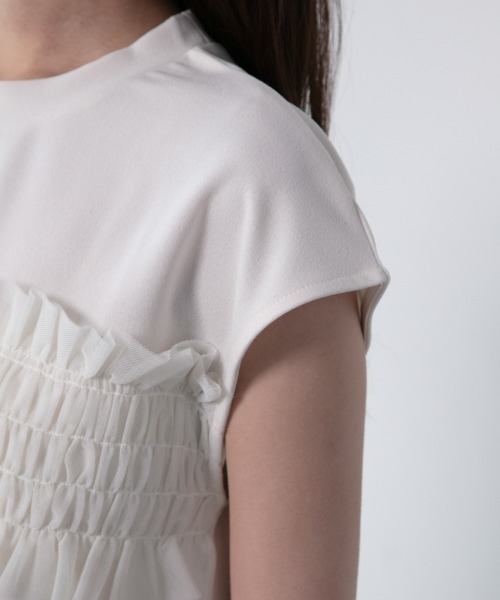 「M.deux」 ノースリーブトップス MEDIUM ブラック レディース_画像9