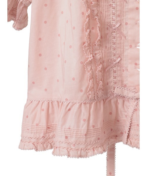 ブラウス シャツ ウォータープリントシャツ レディース PINK HOUSE ブラウス シャツ 水玉プリントブラウス レディース