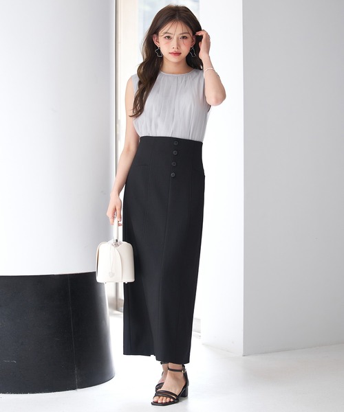 「SAISON DE PAPILLON」 ノースリーブブラウス M ピンク レディース