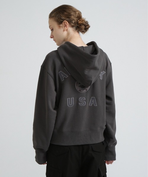 AVIREX - ［新品未使用品］AVIREXパーカー ヴィンテージスウェットパーカー レディース AVIREX パーカー 50th VARSITY PARKA/バーシティーパーカー