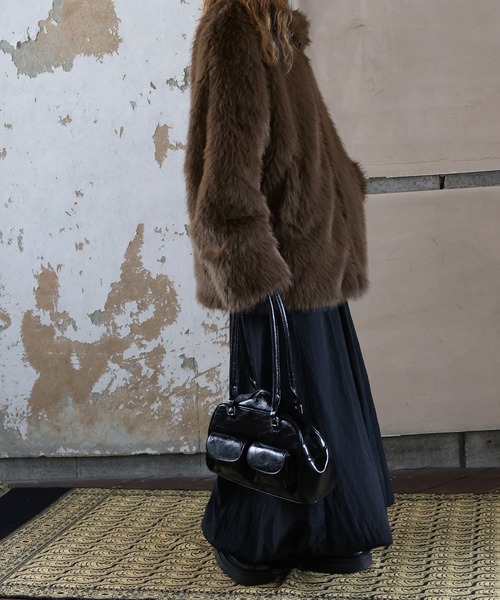 Mili affinity ブルゾン FREE ブラウン レディース : ZOZOTOWN Yahoo