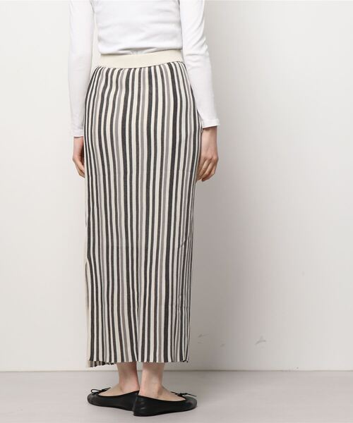 「Per sist ence」 ニットスカート FREE グリーン レディース_画像3