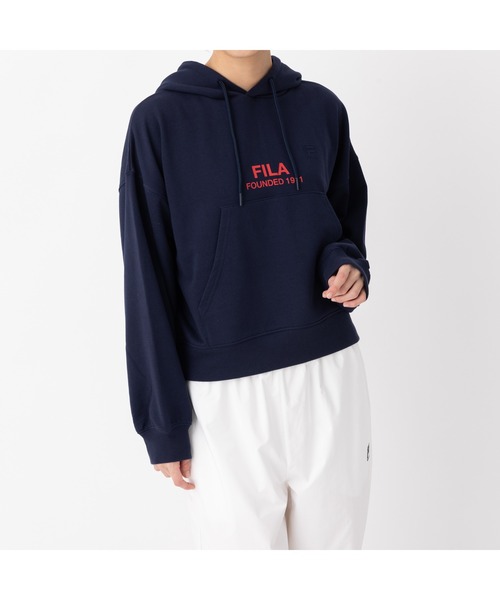FILA（フィラ） パーカー HOODIE レディース : ZOZOTOWN Yahoo!店