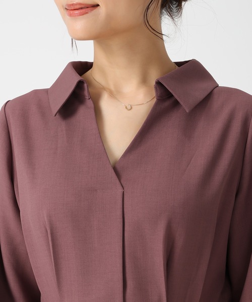 ワンピース WEB限定 スキッパ―タックワンピース | MISCH MASCH | 15