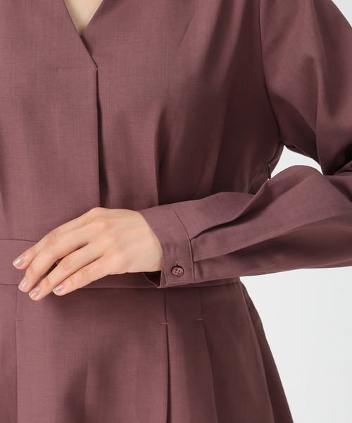 ワンピース WEB限定 スキッパ―タックワンピース | MISCH MASCH | 18