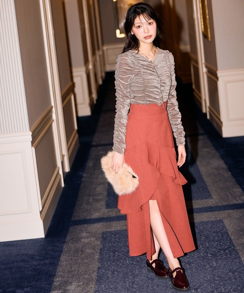 AND COUTURE（アンドクチュール） スカート インナーミニティアード