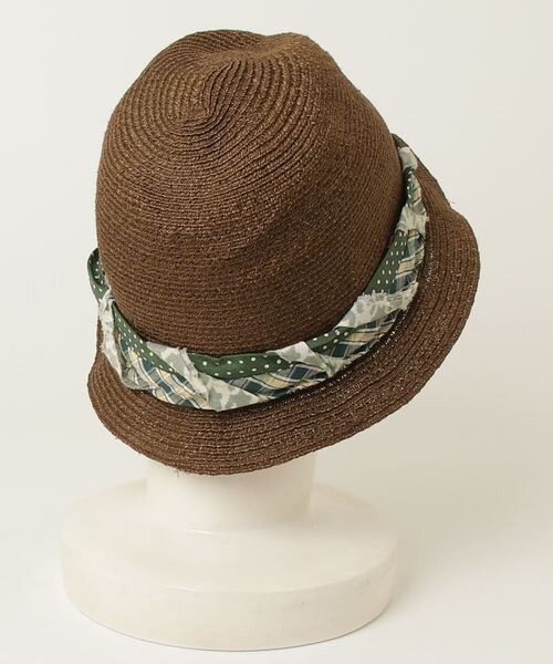 「FRAPBOIS」 ストローハット FREE ブラウン メンズ_画像2