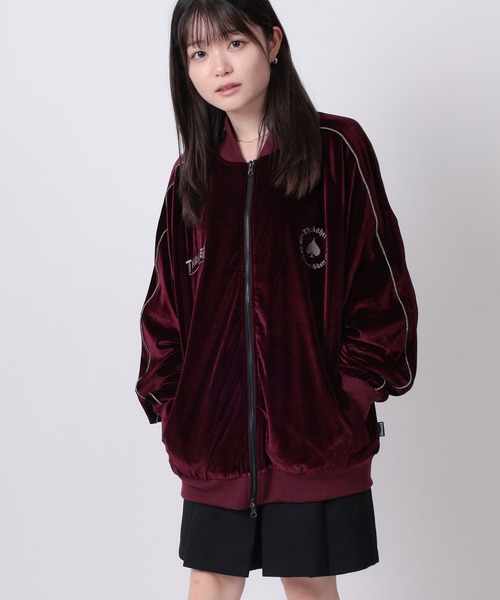 ベロアスカジャン　Sサイズ THRASHER スカジャン 「70」「THRASHER/スラッシャー」ワン