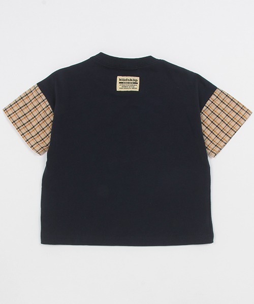 「kladskap」 「KIDS」半袖Tシャツ 110cm ネイビー キッズ_画像3