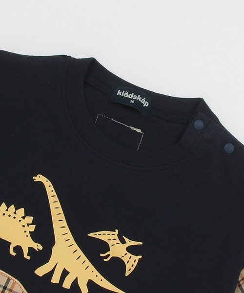 「kladskap」 「KIDS」半袖Tシャツ 110cm ネイビー キッズ_画像4