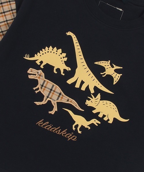 「kladskap」 「KIDS」半袖Tシャツ 110cm ネイビー キッズ_画像6