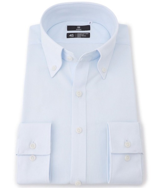SUIT 4枚セット（白2枚、水色2枚） 4Sシャツ 新品 SELECT 「4Sシャツ累計300万枚突破 シャツ フォーマル トップス