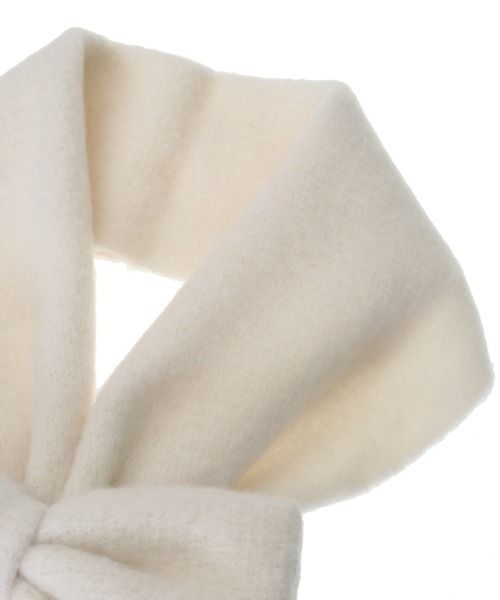 「Candy Stripper」 マフラー FREE アイボリー レディース_画像5