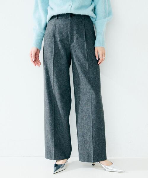 UNTITLED（アンタイトル） パンツ 「ワイド/後ろゴム/シーズンレス