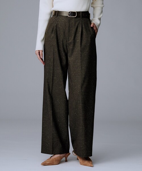 UNTITLED（アンタイトル） パンツ 「ワイド/後ろゴム/シーズンレス