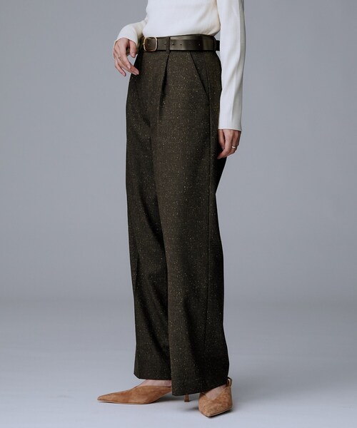 UNTITLED（アンタイトル） パンツ 「ワイド/後ろゴム/シーズンレス