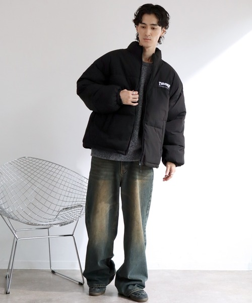 THRASHER（スラッシャー） uvカット ダウンジャケット ダウン