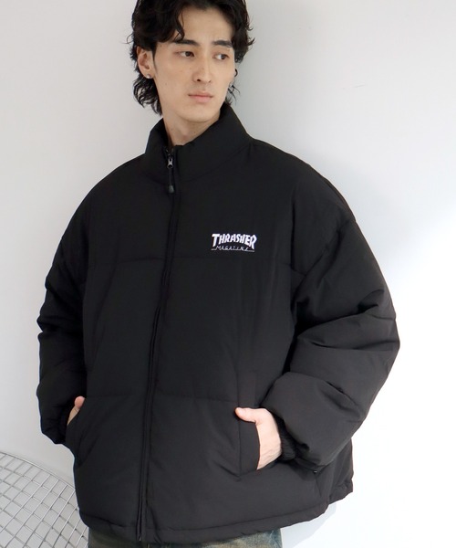 THRASHER（スラッシャー） ダウンジャケット ダウン 「THRASHER