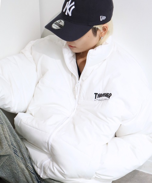 THRASHER（スラッシャー） ダウンジャケット ダウン 「THRASHER