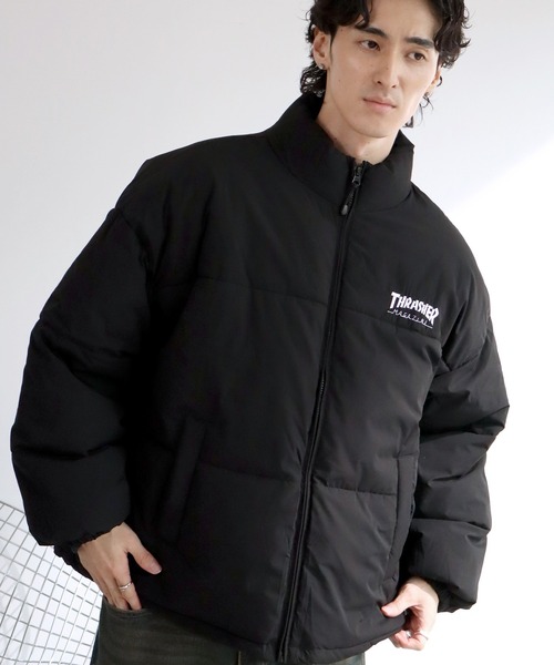 THRASHER（スラッシャー） ダウンジャケット ダウン 「THRASHER