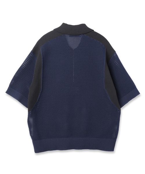 「CULLNI」 半袖ニット 2 ライトグリーン メンズ_画像7