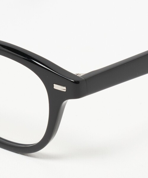 UNITED ARROWS John ブラックフレーム眼鏡 KANEKO OPTICAL 伊達メガネ メガネ 眼鏡 「別注」「KANEKO OPTICAL