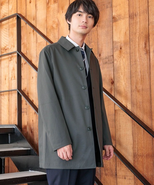 GLOBAL WORK（グローバルワーク） ステンカラーコート X-LARGE