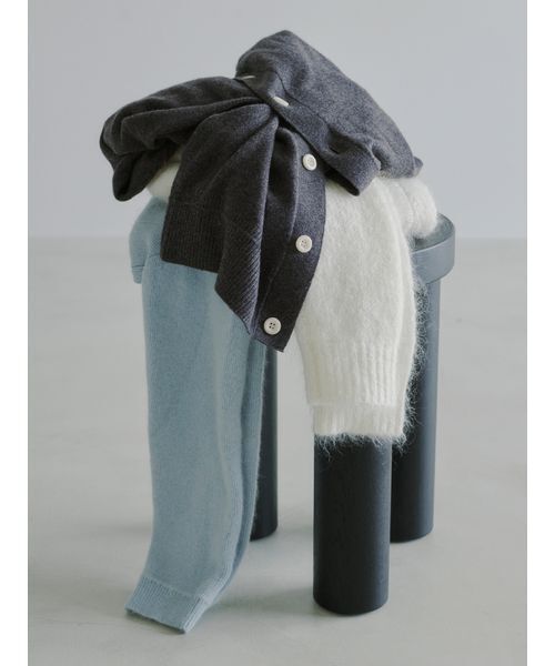 MIESROHE（ミースロエ） カーディガン ウール2WAYカシュクール