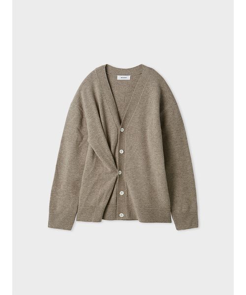 MIESROHE（ミースロエ） カーディガン ウール2WAYカシュクール