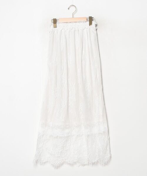 LA BELLE ETUDE（ラベルエチュード） タイトスカート FREE ホワイト