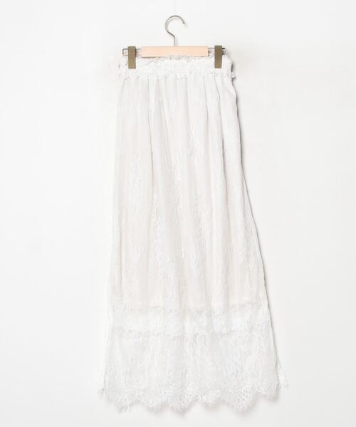 「LA BELLE ETUDE」 タイトスカート FREE ホワイト レディース_画像2