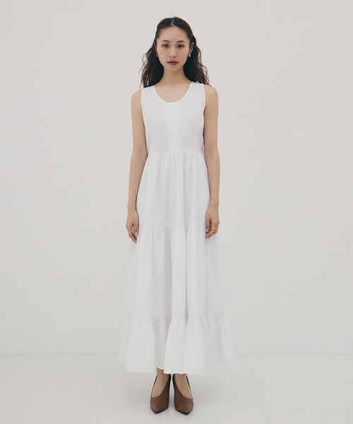 「RANDEBOO」 ノースリーブワンピース FREE ブルー レディース_画像9