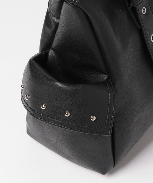 Heather（ヘザー） ショルダーバッグ バッグ スタッズベルトデザイン