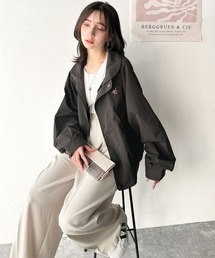 「Java」 ナイロンブルゾン MEDIUM オフホワイト レディースの画像9