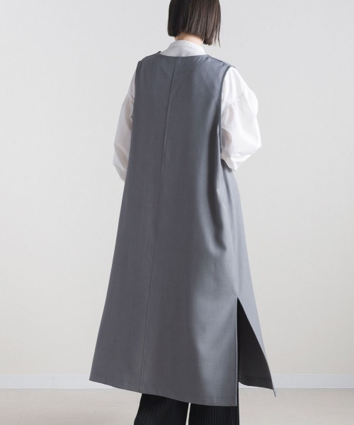 「terrace」 ベスト MEDIUM グレイッシュベージュ レディース_画像3